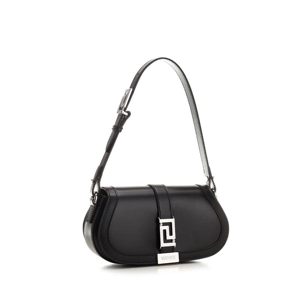 BNWT Versace Greca Goddess Shoulder Bag leather Black Women $1,525 - Picture 5 of 7